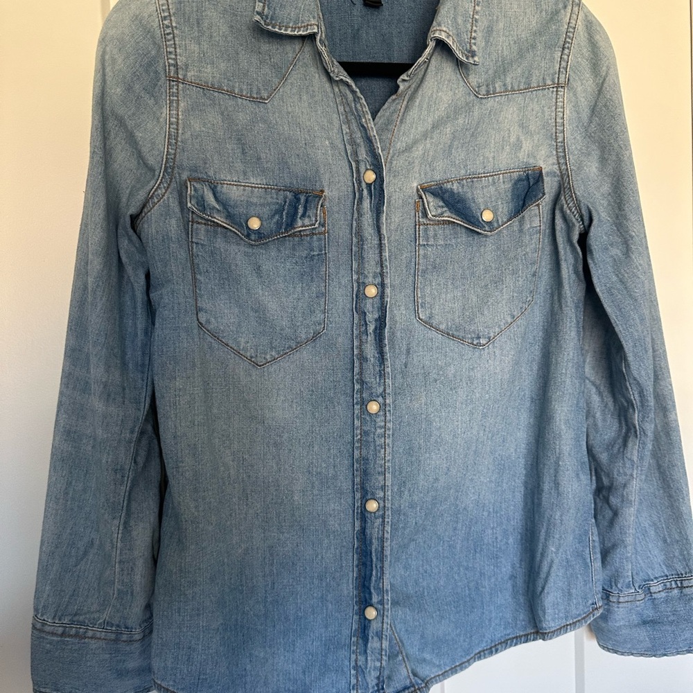 J.Crew Indigo Western Style Denim Size 4